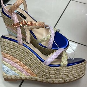 Nine West Women's Caress Wedge Sandal